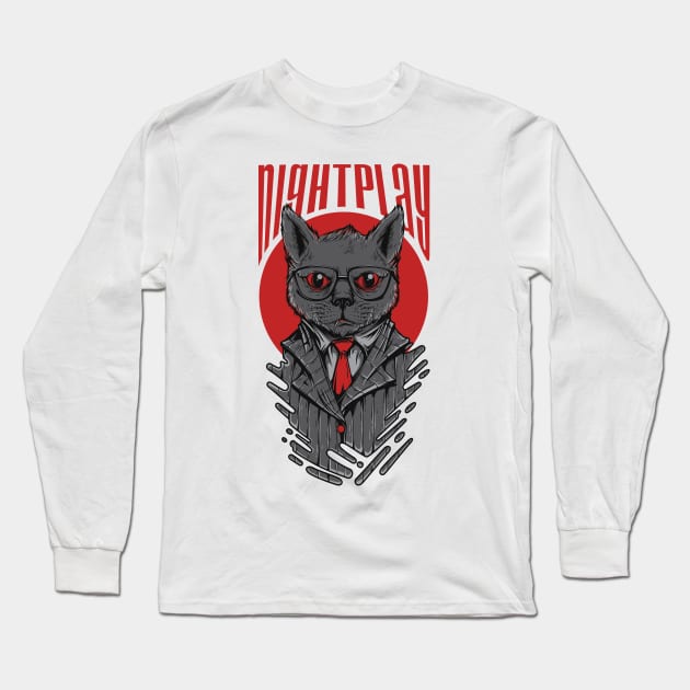 Nightplay Long Sleeve T-Shirt by mertkaratay